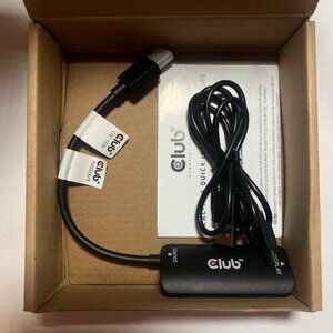 Club 3D HDMI + Micro USB To USB Type-C 4K120Hz/8K30Hz M/F Active Adapter